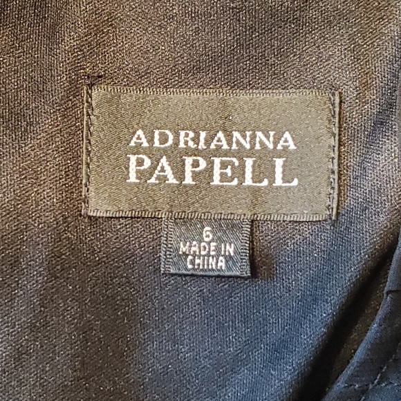 Dressy Adrianna Papell black dress - Picture 14 of 16